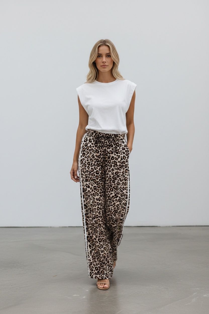 wide leg, animal
