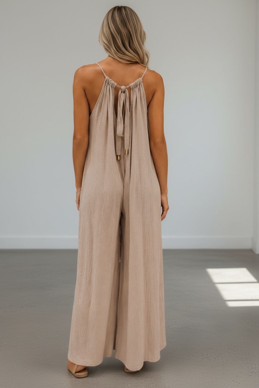 Nude, Oasis ,Wide-Leg ,Jumpsuit